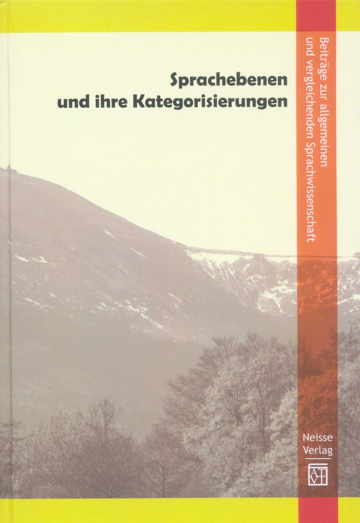 Okładka czasopisma: BEITRÄGE ZUR ALLGEMEINEN UND VERGLEICHENDEN SPRACHWISSENSCHAFT - Tom 6