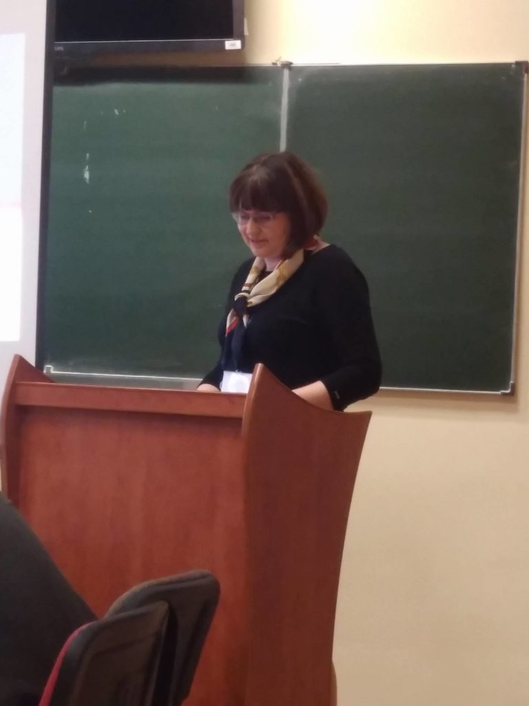 Zdjęcie z konferencji mediolingwistycznej „Online-Diskurse im interkulturellen Gefüge. Wissenstransfer, Öffentlichkeiten, Textsorten“