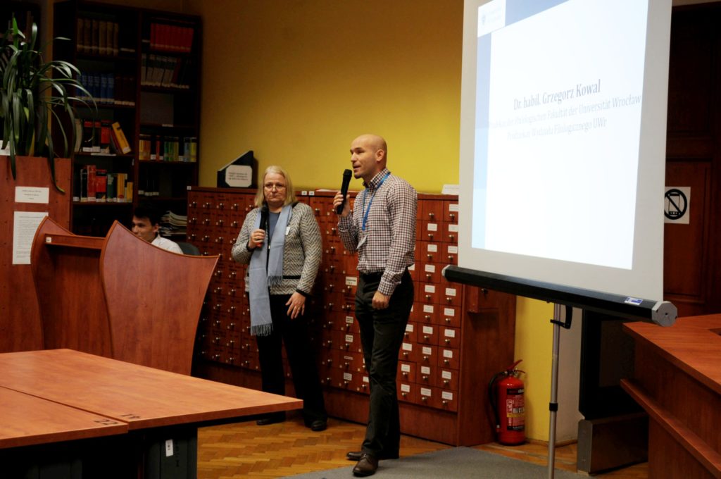 Zdjęcie z międzynarodowej konferencji studencko-doktoranckiej Linguistische Juniorentreffen in Wrocław I