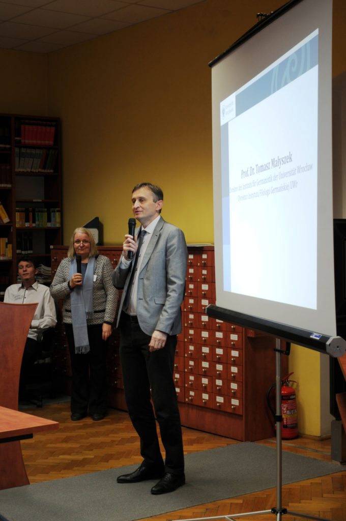Zdjęcie z międzynarodowej konferencji studencko-doktoranckiej Linguistische Juniorentreffen in Wrocław I