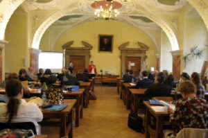 Zdjęcie z konferencji Deutsche Phraseologie und Parömiologie im Kontakt und Kontrast