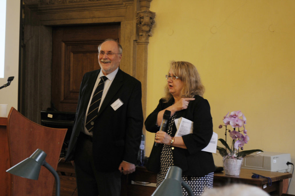 Zdjęcie z konferencji „Emotionen in Sprache und Sprechen“