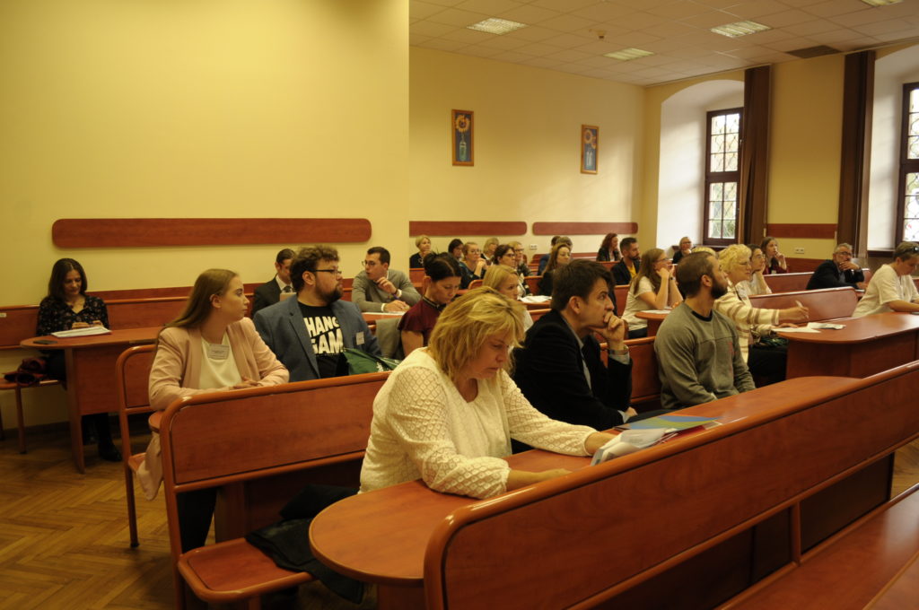 Zdjęcie z konferencji „Emotionen in Sprache und Sprechen“