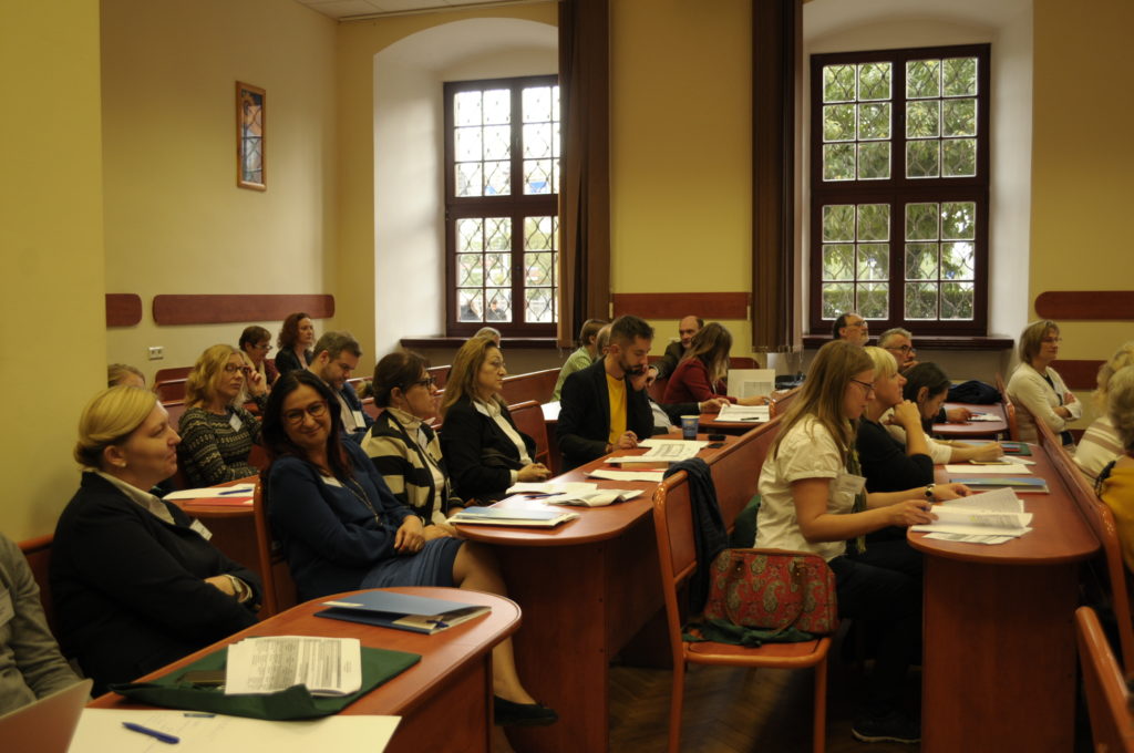 Zdjęcie z konferencji „Emotionen in Sprache und Sprechen“