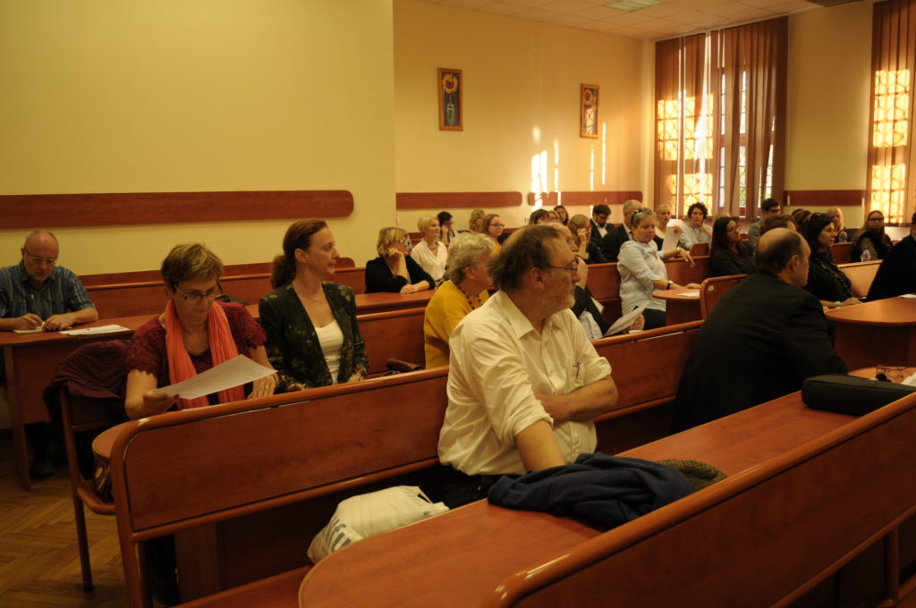 Zdjęcie z konferencji „Emotionen in Sprache und Sprechen“
