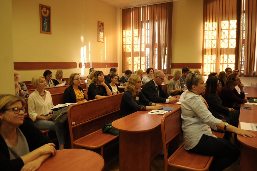 Zdjęcie z konferencji „Emotionen in Sprache und Sprechen“