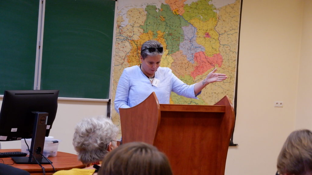 Zdjęcie z konferencji „Emotionen in Sprache und Sprechen“