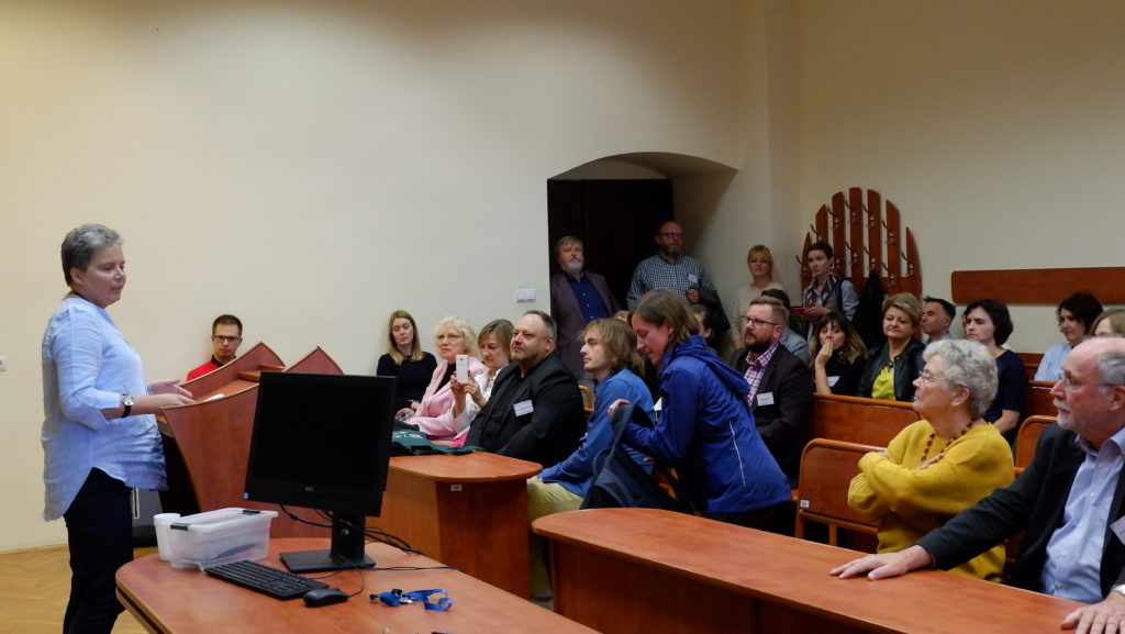 Zdjęcie z konferencji „Emotionen in Sprache und Sprechen“