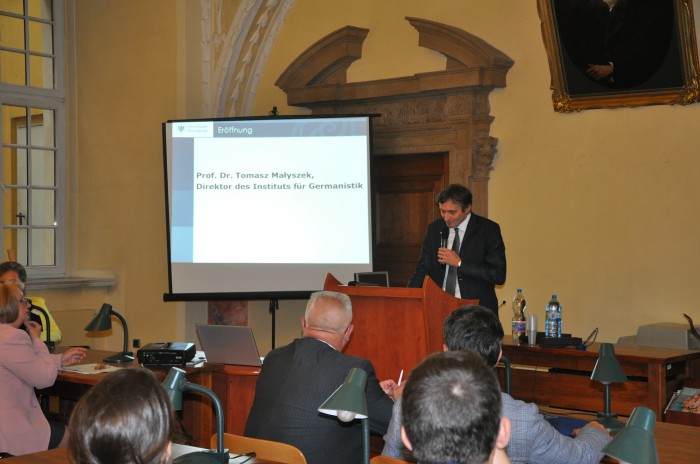 Zdjęcie z Konferencji językoznawczej z cyklu „LINGUISTISCHE TREFFEN IN WROCŁAW VI“