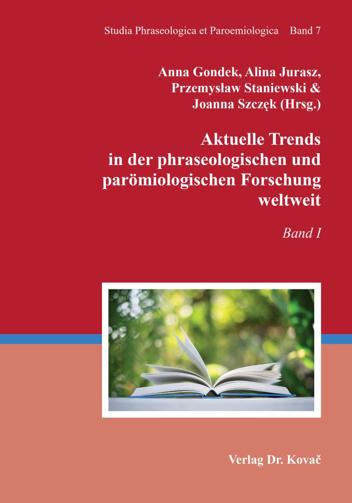 Okładka Studia Phraseologica et Paroemiologica - Tom 7