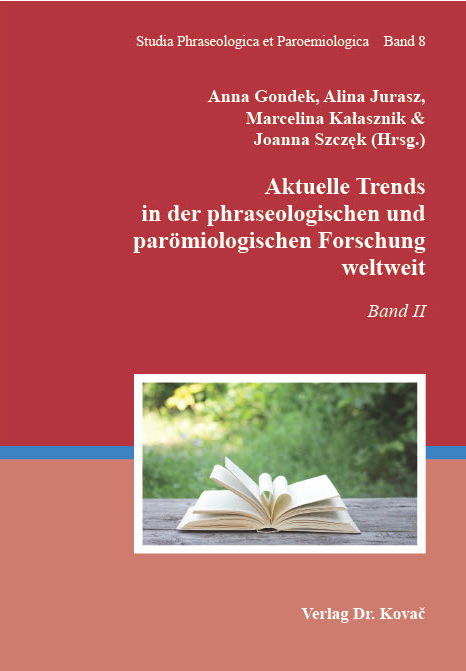 Okładka Studia Phraseologica et Paroemiologica - Tom 8